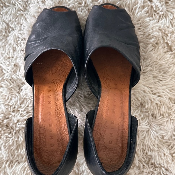 Chie Mihara Black Magic Pebble Leather - Size 37 - Picture 3 of 12